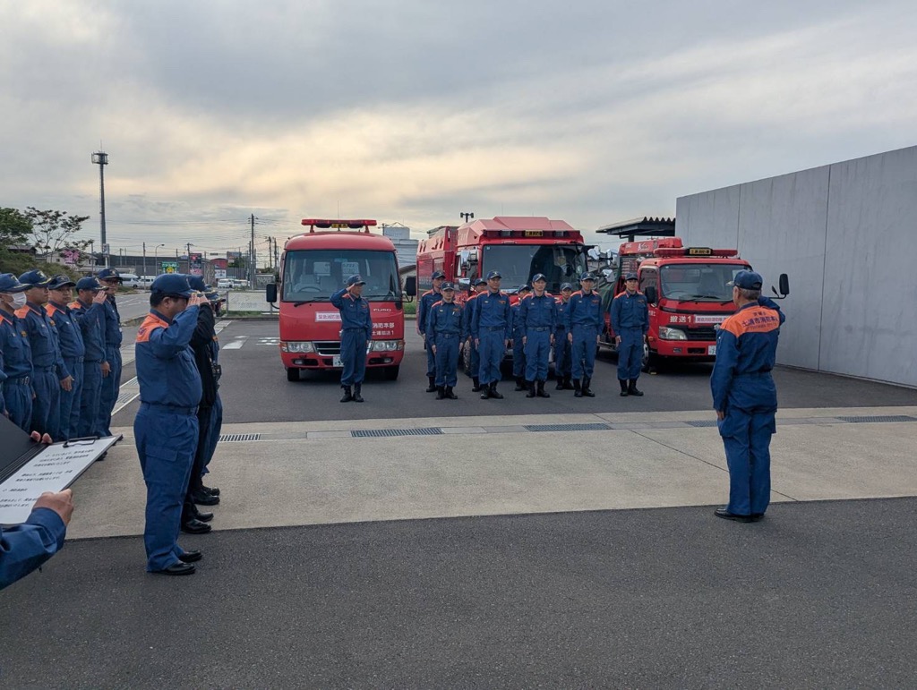 本日、緊急消防援助隊を岩手県大槌町に派遣しました。page-visual 本日、緊急消防援助隊を岩手県大槌町に派遣しました。ビジュアル