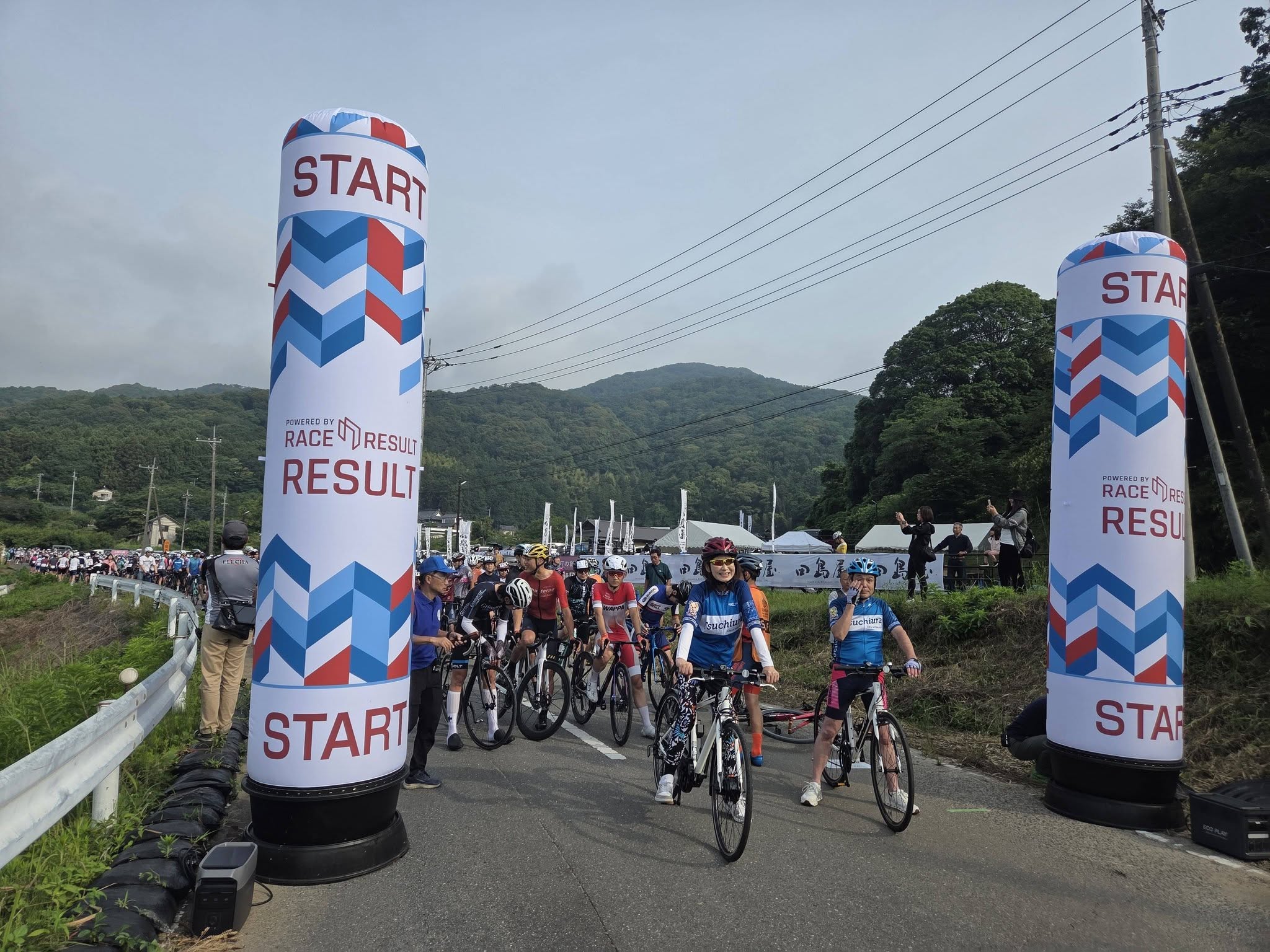 筑波山・朝日峠を舞台に自転車レースが開催されました!page-visual 筑波山・朝日峠を舞台に自転車レースが開催されました!ビジュアル